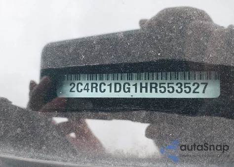 2017 Chrysler Pacifica Touring from USA, damaged, VIN 2C4RC1DG1HR553527